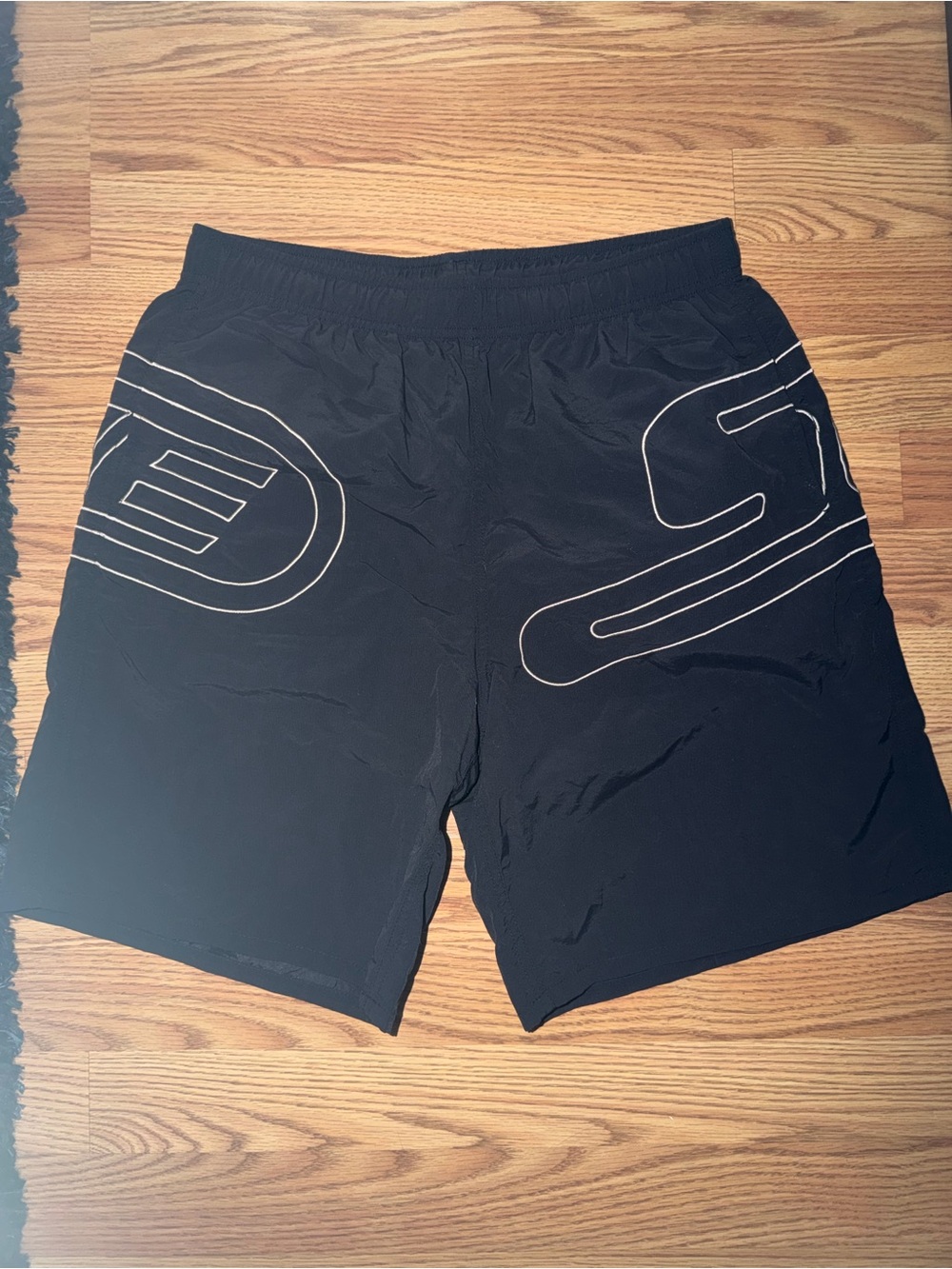 Supreme Big Logo Nylon Short 'Black